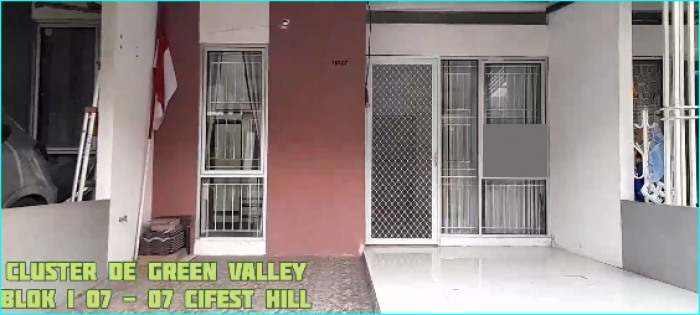 Rumah Jual Fully Furnished di De Green Valley Cifest